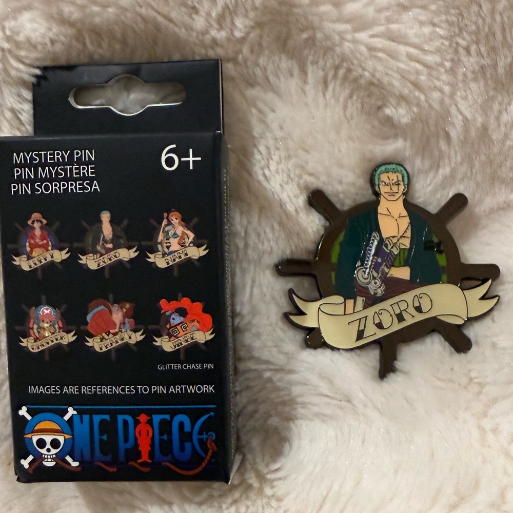 Loungefly One Piece Tattoo Blind Box Enamel Pin Hot Topic Exclusive Zoro